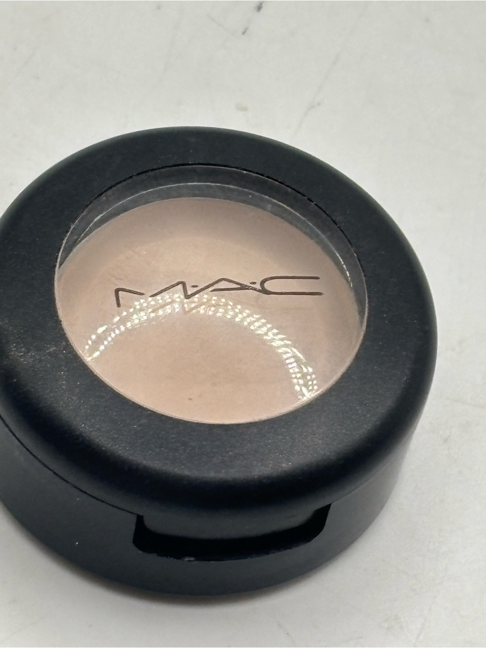 MAC Blanc Type Eyeshadow Tested Neutral Matte Beige